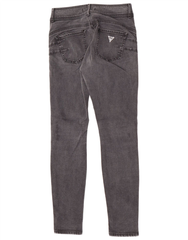 Guess Womens Skinny Jeans W31 L30 Grey Tencel