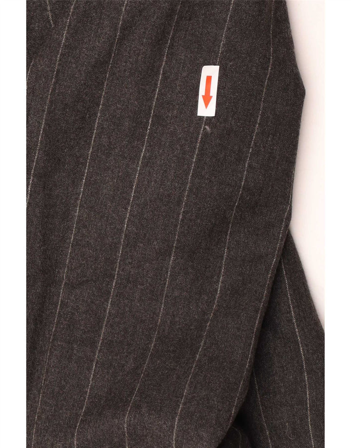 Paul Smith Mens 3 Button Blazer Jacket UK 40 Large Grey Pinstripe Wool
