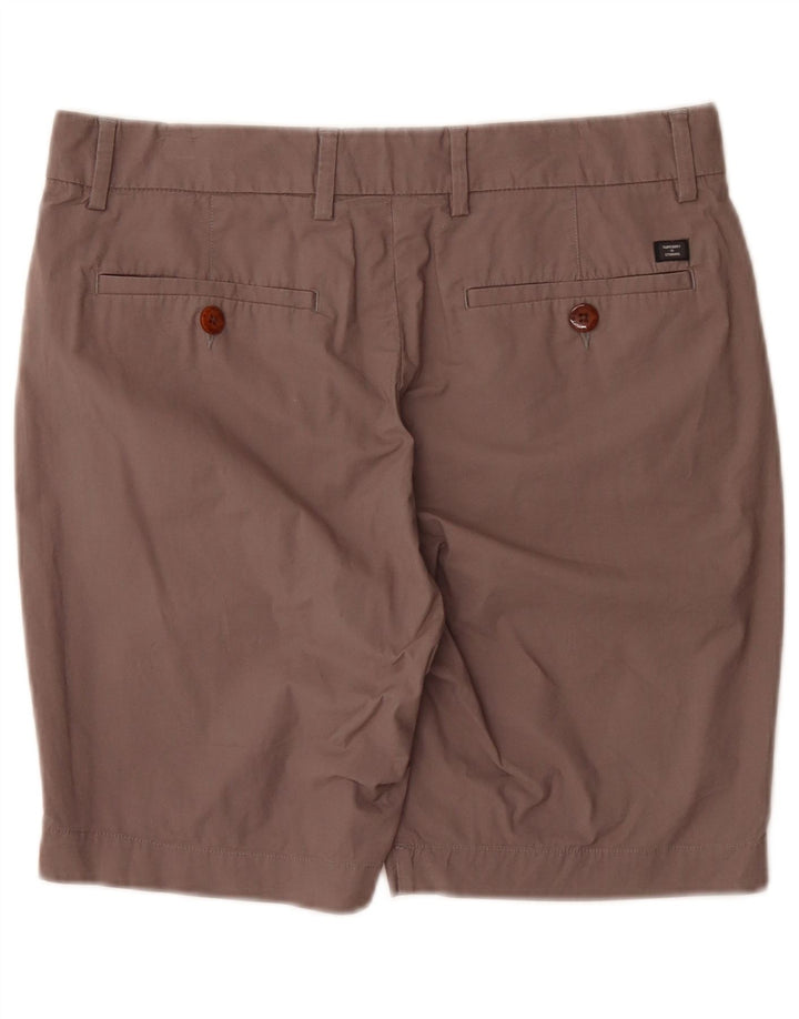 Superdry Mens Regular Chino Shorts W32 Large Brown Cotton
