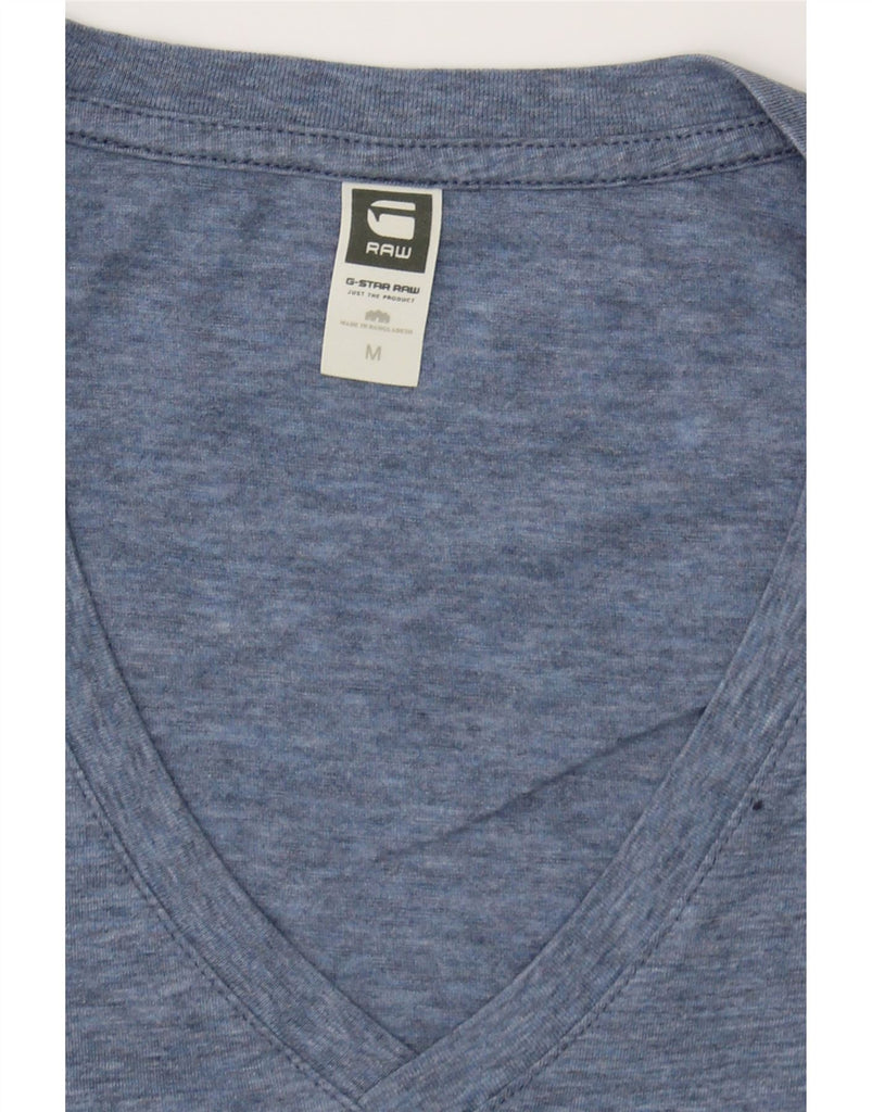 G-STAR Mens T-Shirt Top Medium Blue Cotton Vintage G-Star and Second-Hand G-Star from Messina Hembry 