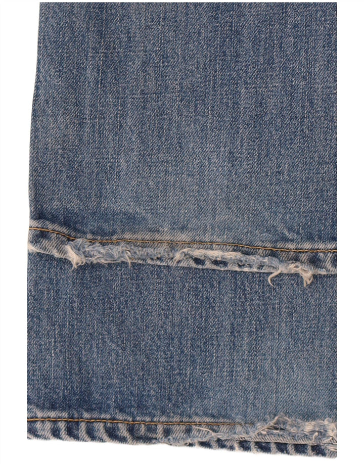 Levi's Mens 507 Bootcut Jeans W34 L34 Blue Cotton