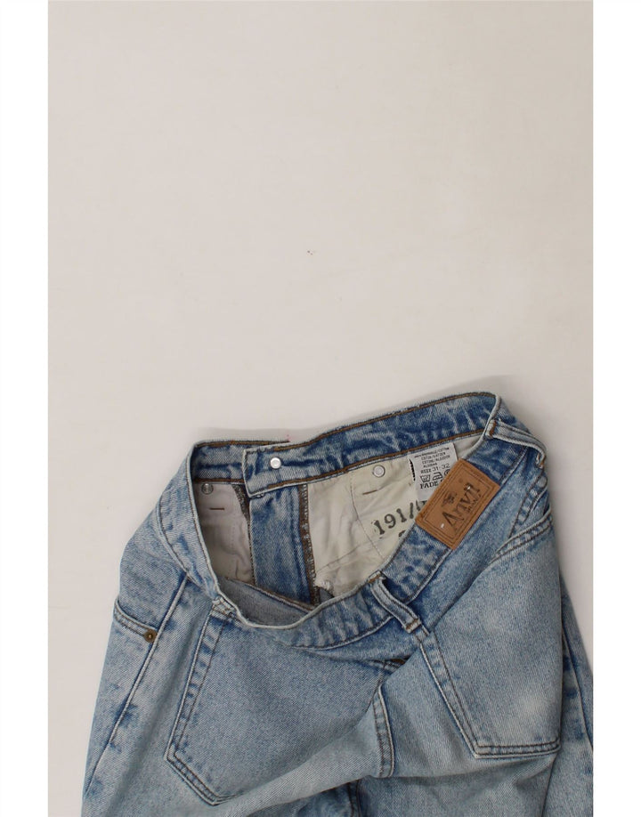 VINTAGE Womens Tapered Jeans W31 L32 Blue Cotton Vintage Vintage and Second-Hand Vintage from Messina Hembry 