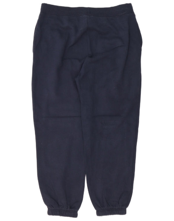 Marks & Spencer Womens Tracksuit Trousers Joggers UK 16 Large Navy Blue
