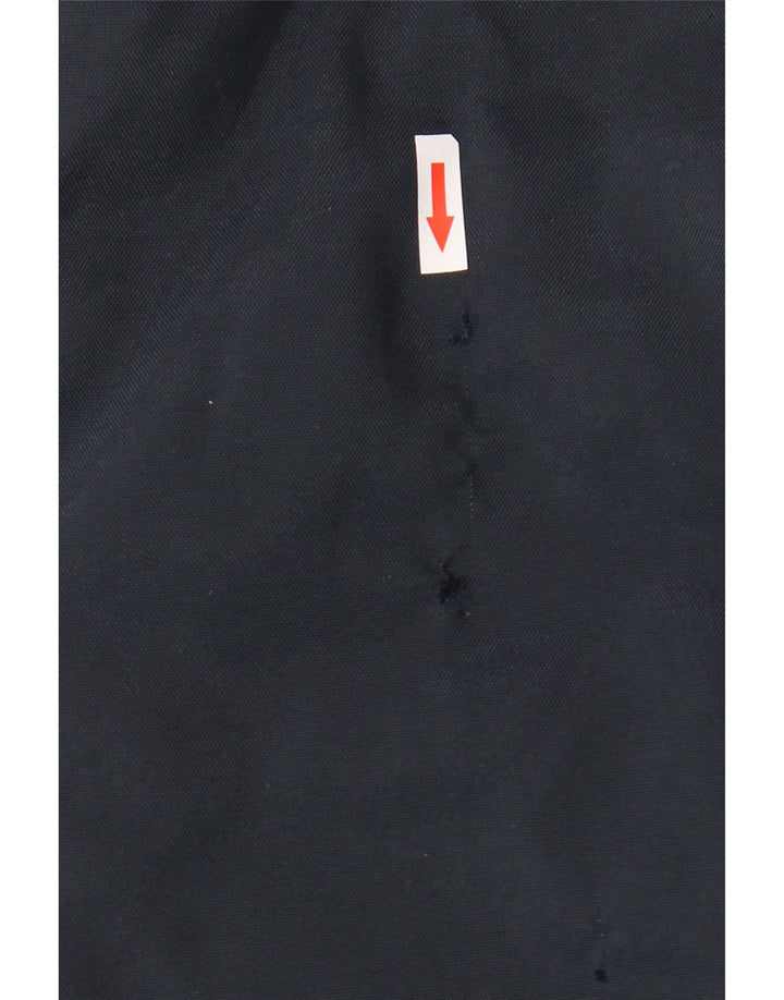 Champion Mens Windbreaker Jacket UK 40 Large Navy Blue Polyamide