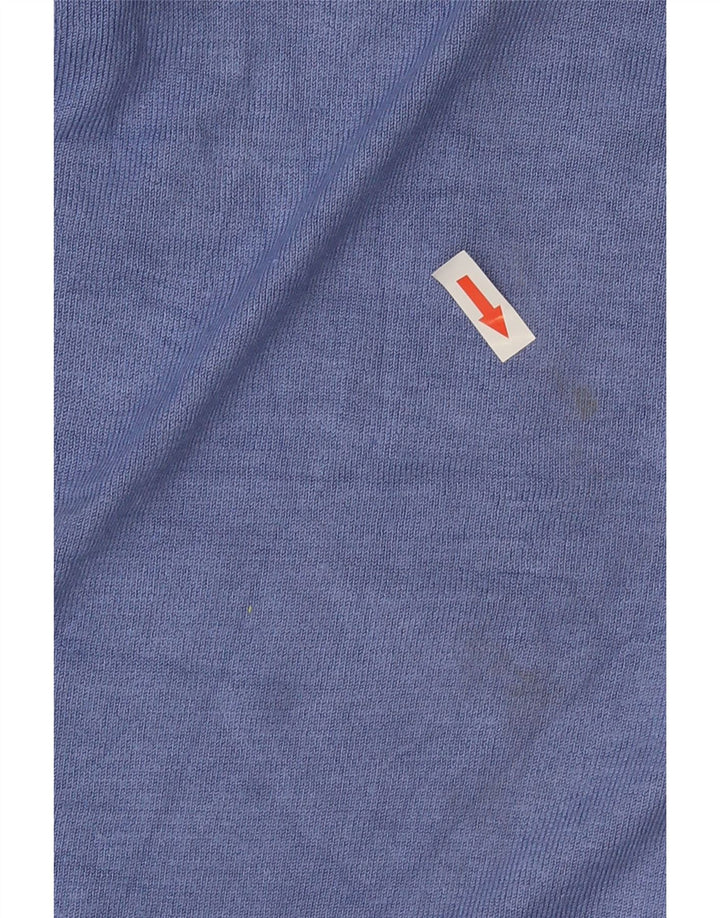 Marks & Spencer Womens Cardigan Sweater UK 20 2XL Blue Viscose