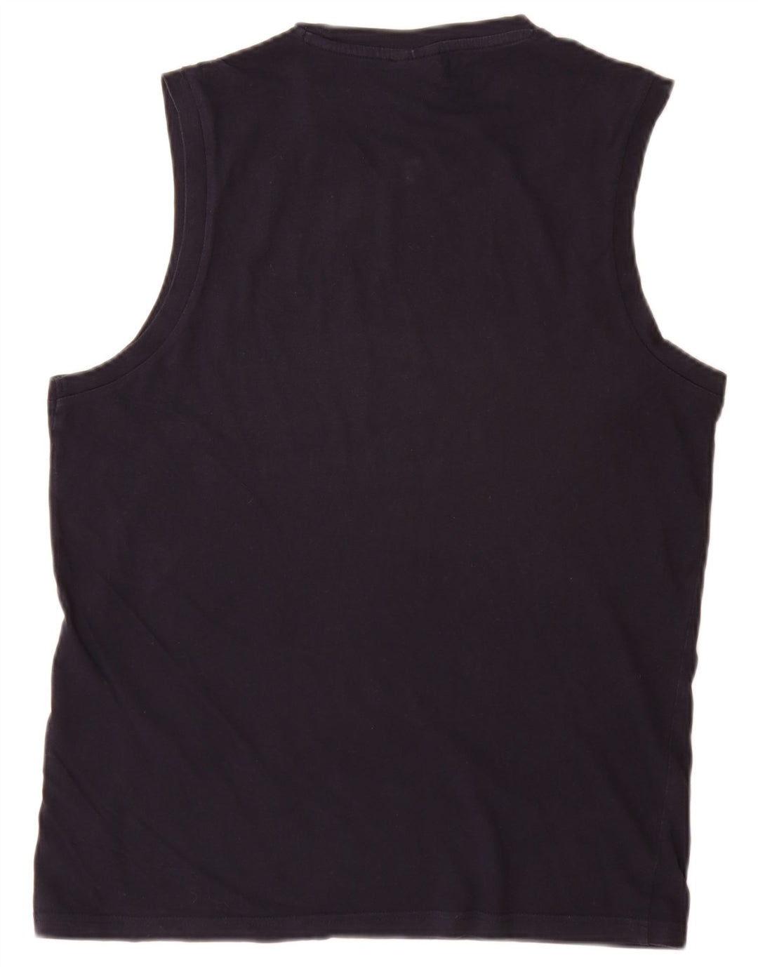 Champion Mens Graphic Vest Top Medium Navy Blue