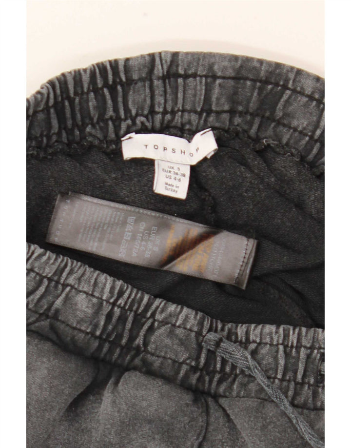 Topshop Mens Tracksuit Trousers Joggers Small Grey Cotton