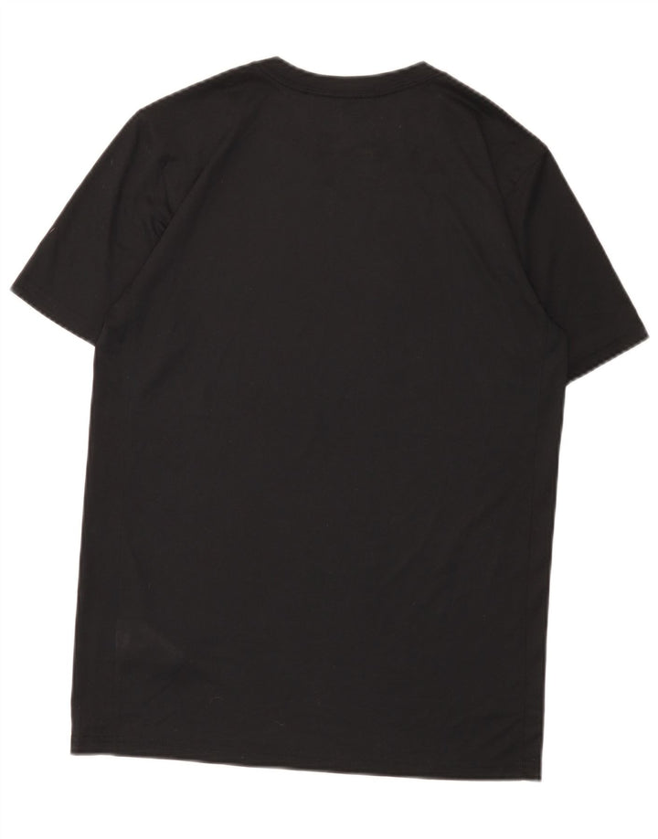Nike Mens Dri Fit T-Shirt Top Small Black Polyester