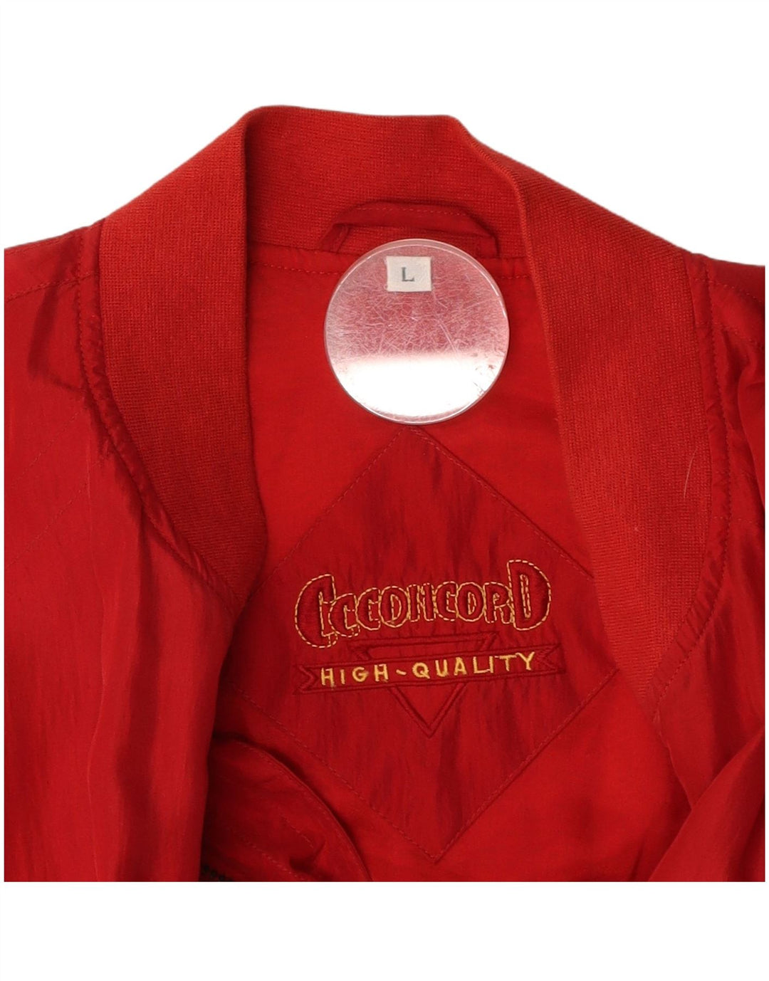 C.C.CONCORD  Mens Bomber Jacket UK 40 Large Red