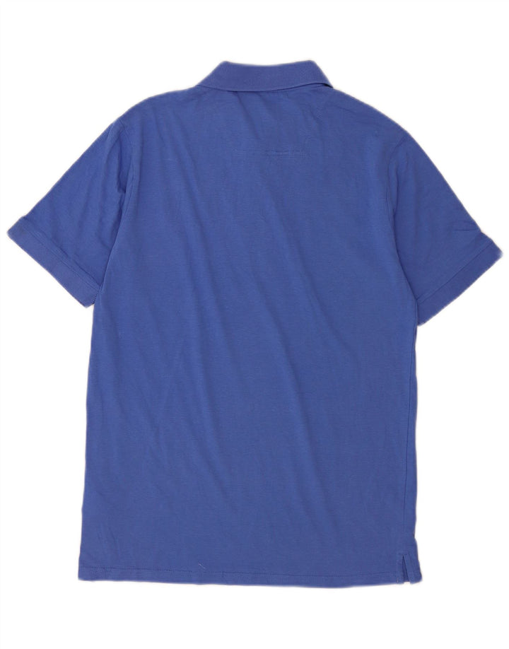 Joules Mens Polo Shirt Small Blue Cotton