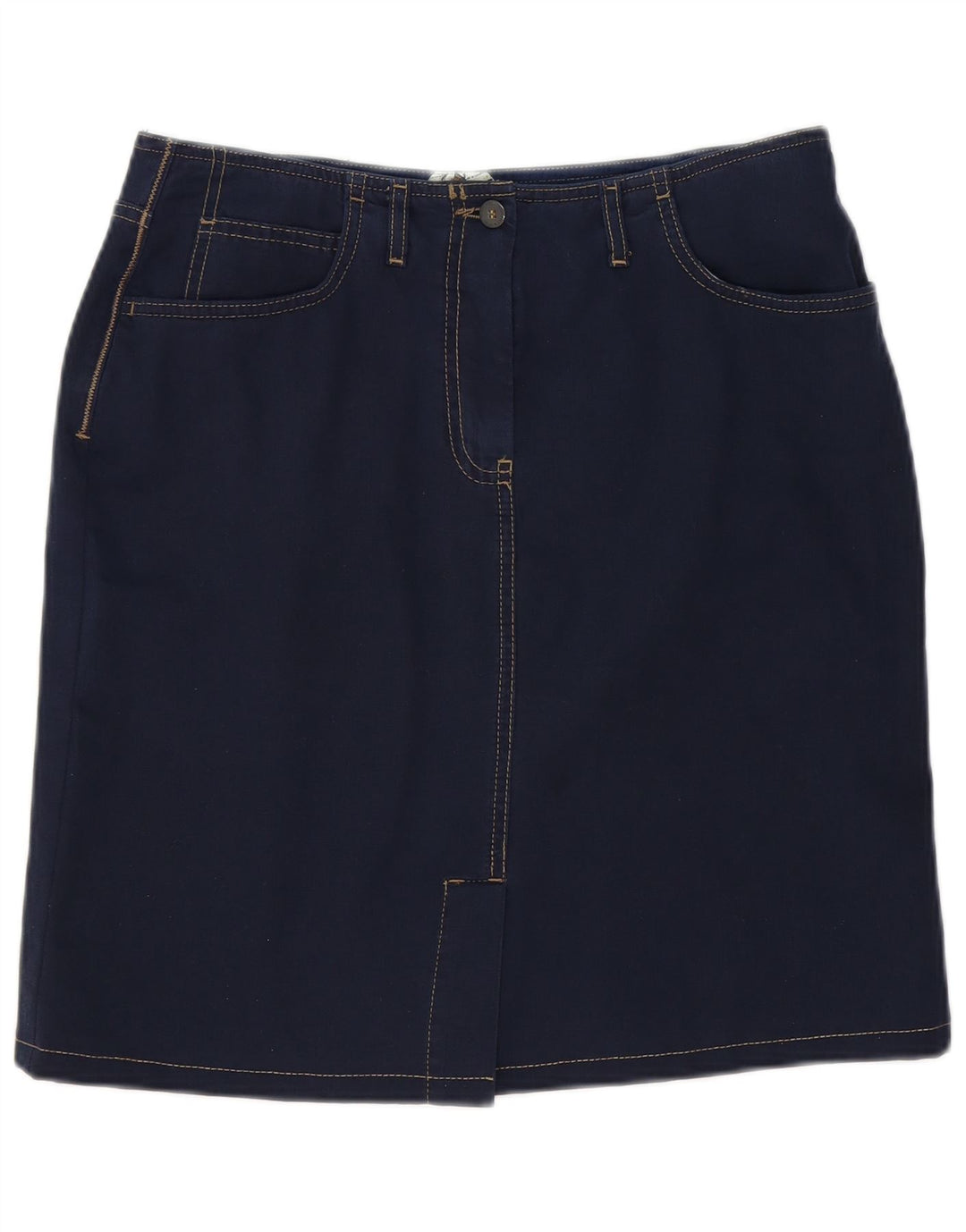 Murphy & Nye Womens Mini Denim Skirt W30 Medium Navy Blue Cotton