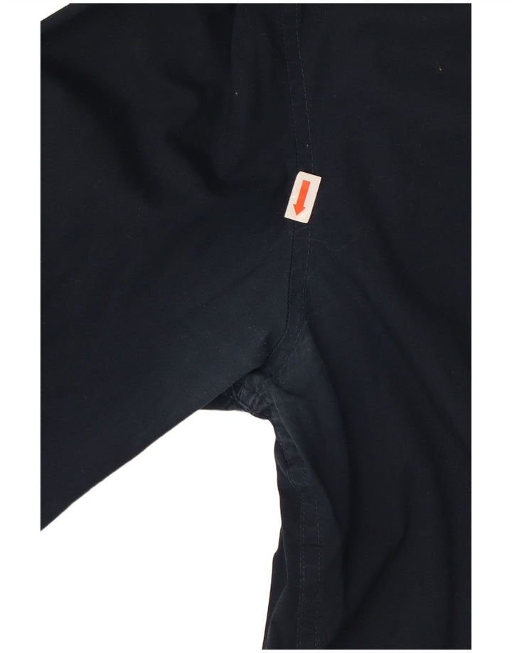 Penguin Mens Shirt Large Navy Blue Cotton