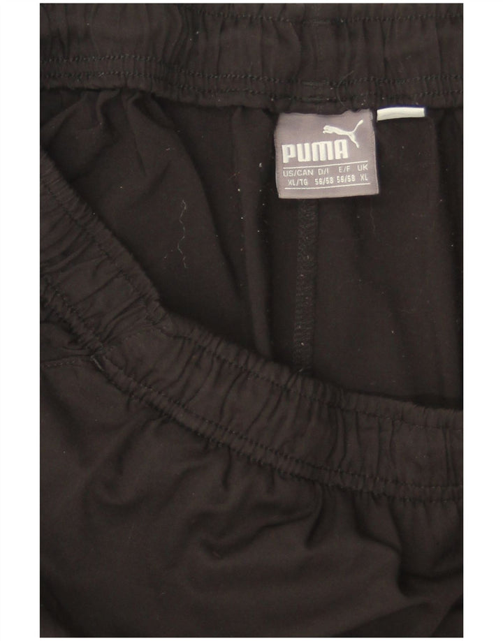 PUMA Mens Tracksuit Trousers XL  Black