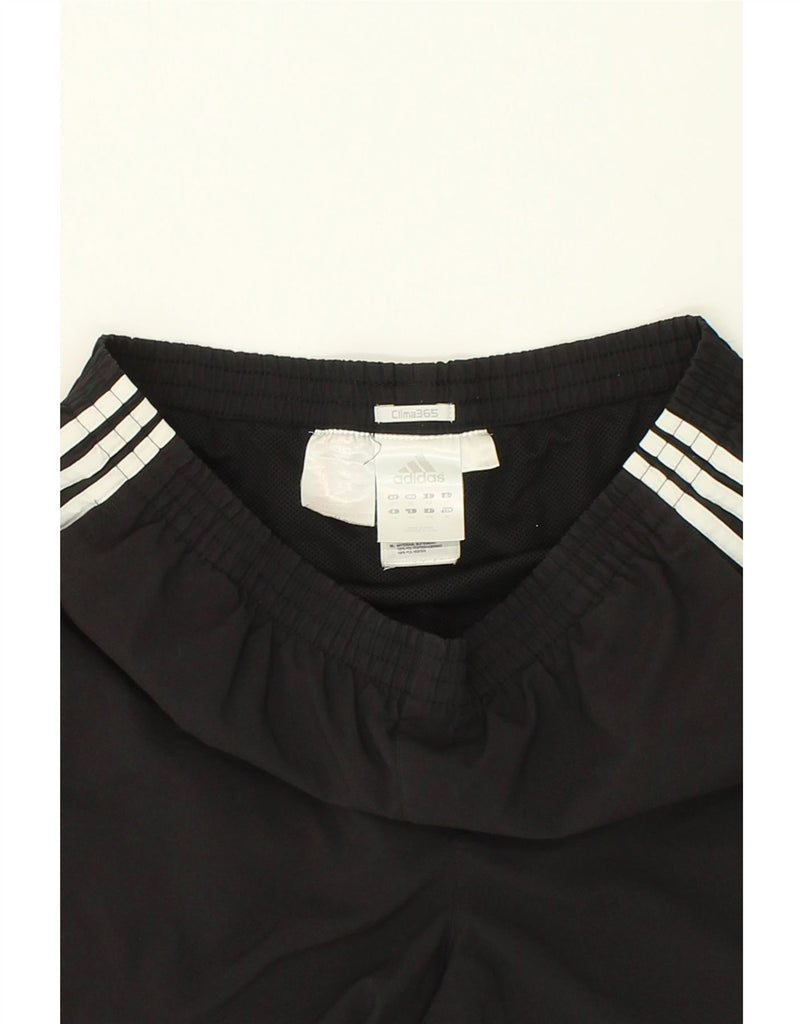 ADIDAS Boys Clima 365 Sport Shorts 15-16 Years Black Colourblock Polyester | Vintage Adidas | Thrift | Second-Hand Adidas | Used Clothing | Messina Hembry 