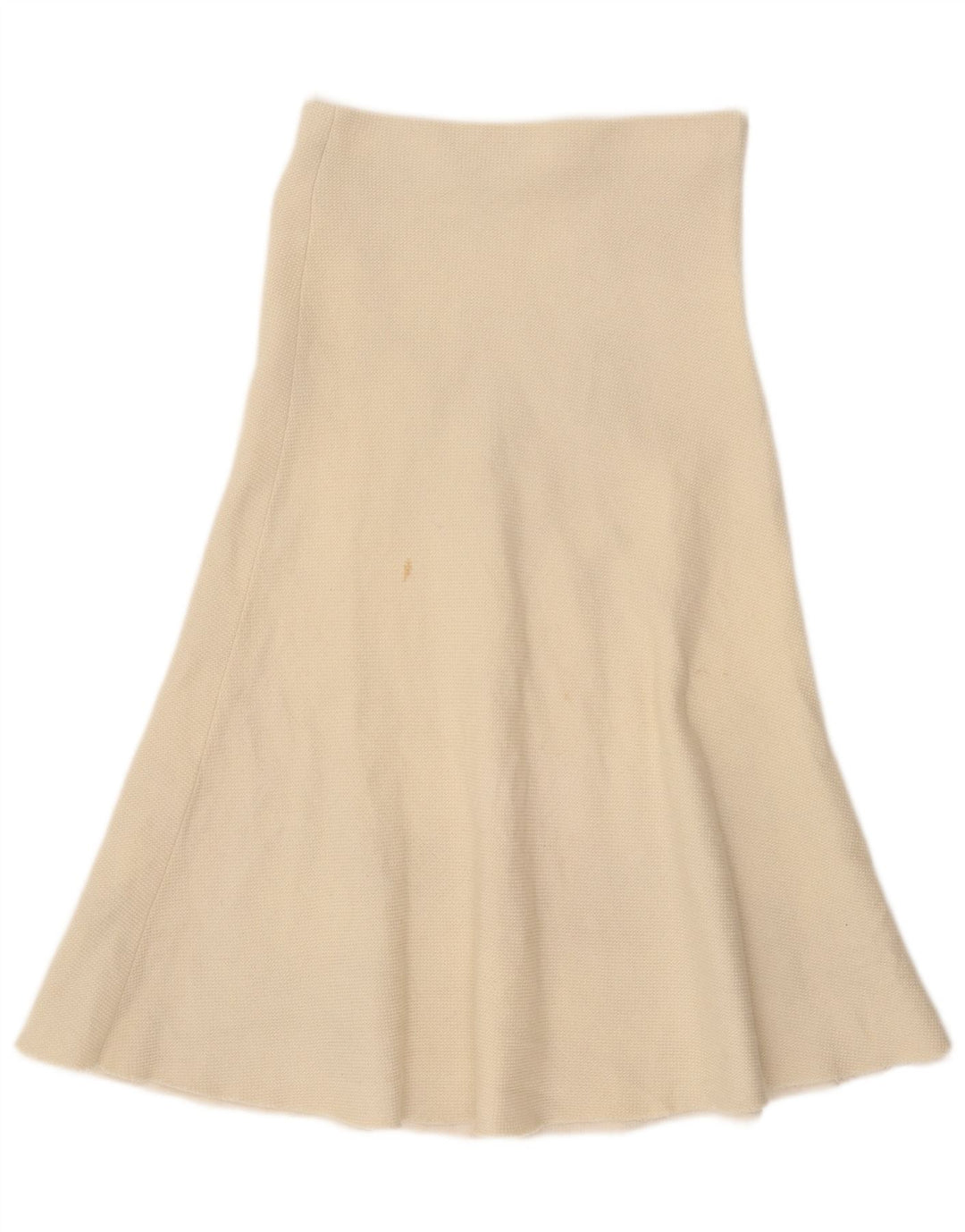 Zara Womens Knit A-Line Skirt Small W26 Beige