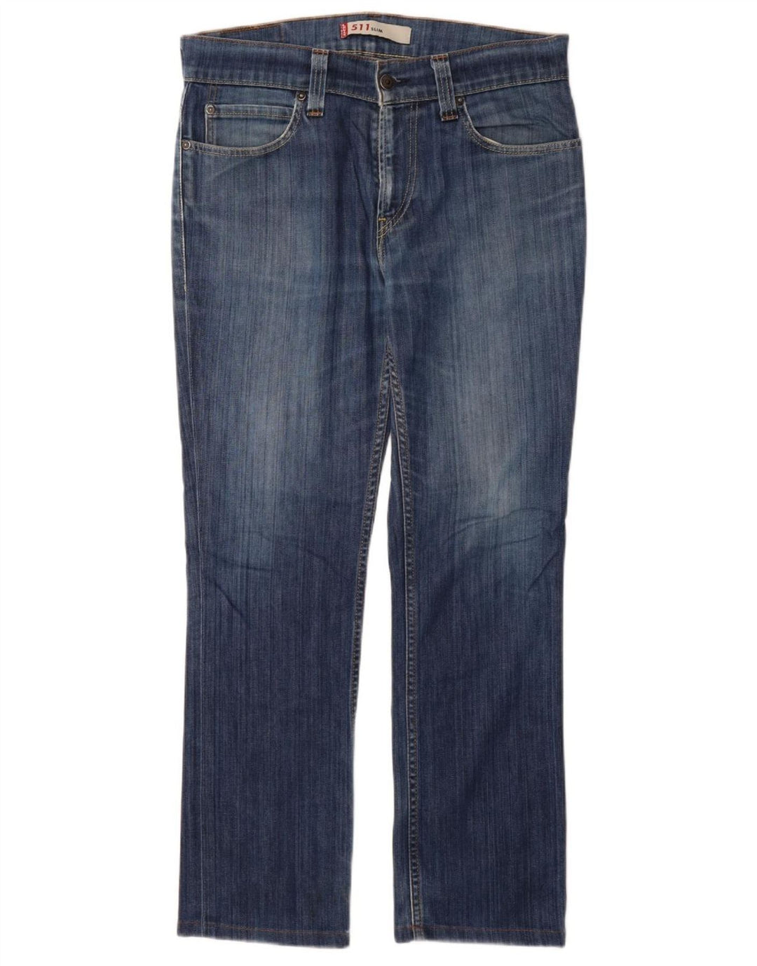 Levi's Womens 511 Slim Jeans W34 L30 Blue