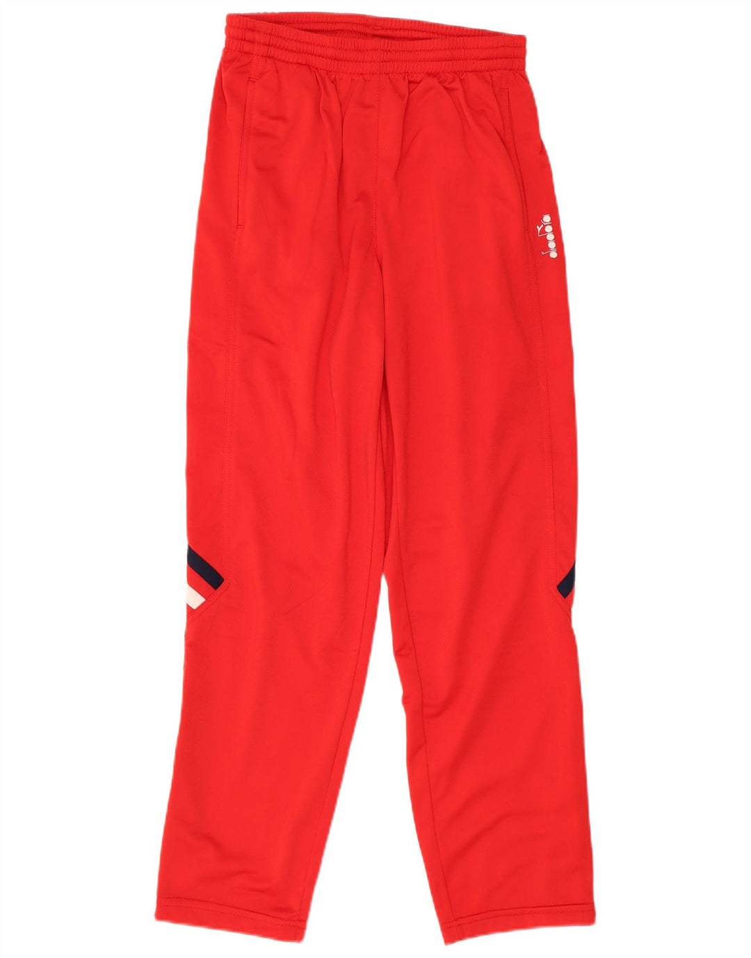 Diadora Mens Tracksuit Trousers UK 38 Medium  Red Polyester