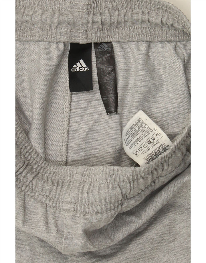 ADIDAS Mens Tracksuit Trousers Joggers Small  Grey Cotton Vintage Adidas and Second-Hand Adidas from Messina Hembry 