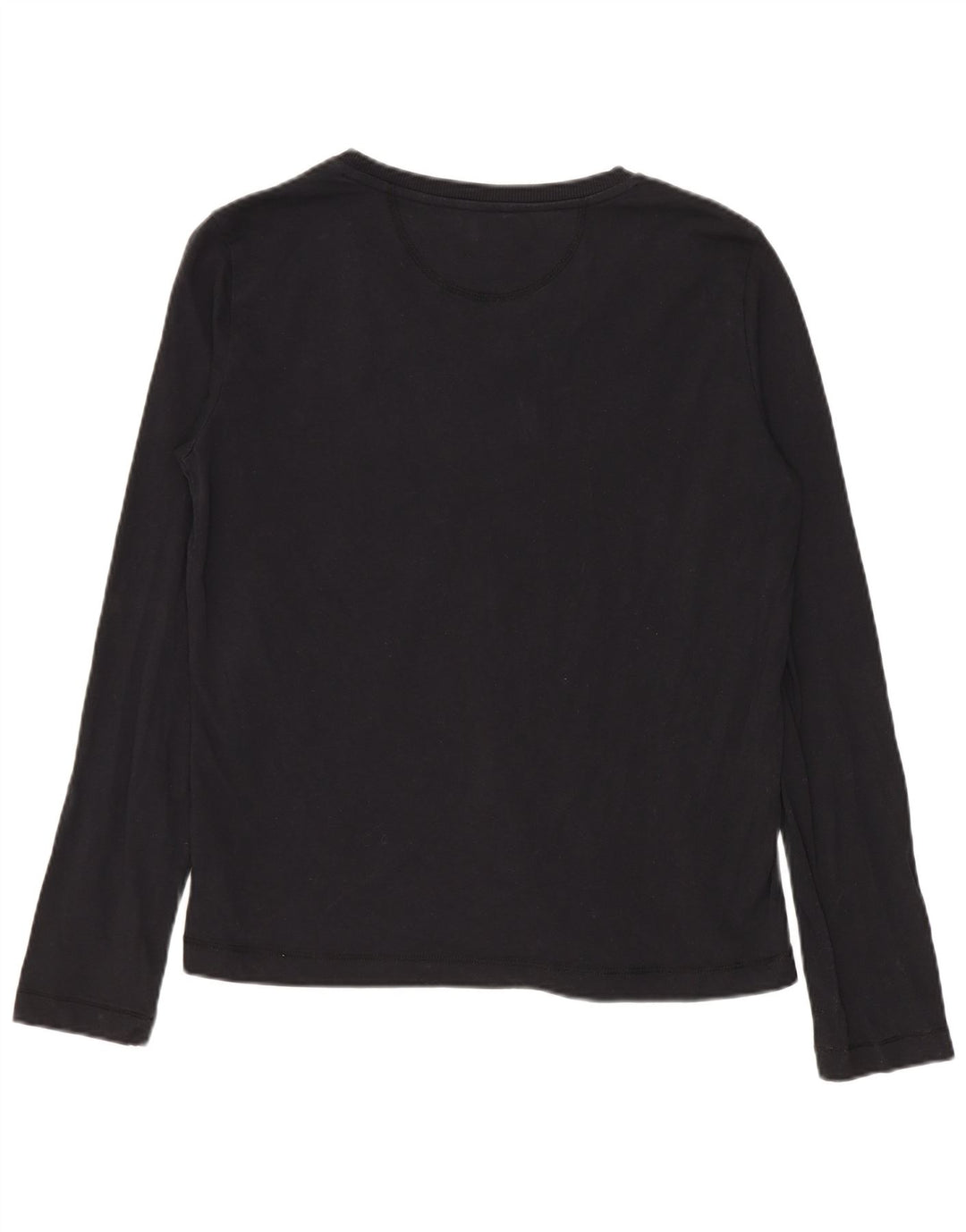 Lotto Womens Top Long Sleeve UK 12 Medium Black