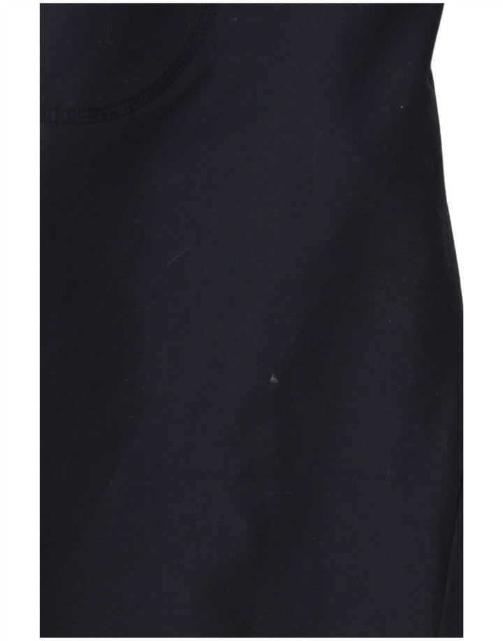 Reebok Womens Capri Tracksuit Trousers UK 18 XL Navy Blue Polyester