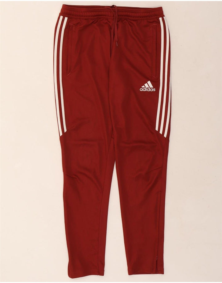 ADIDAS Mens Climacool Tracksuit Trousers Medium  Maroon Polyester
