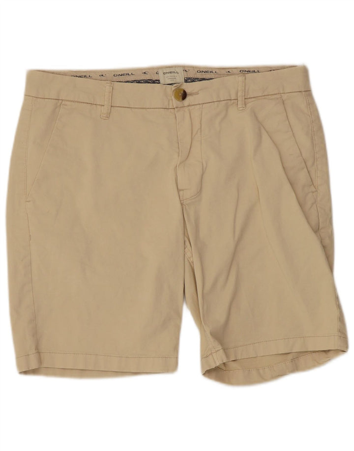 O'NEILL Mens Chino Shorts W33 Medium  Beige Cotton