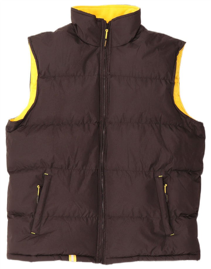 Roadsign Mens Padded Gilet UK 38 Medium Black Polyester
