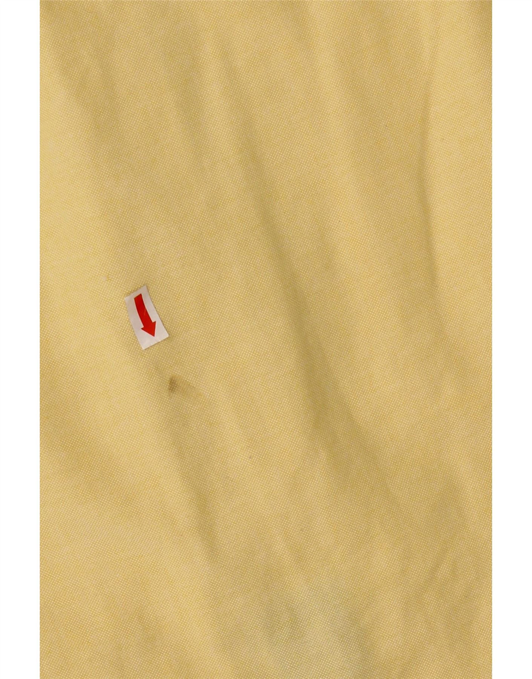 Tommy Hilfiger Mens Shirt Large Yellow Cotton