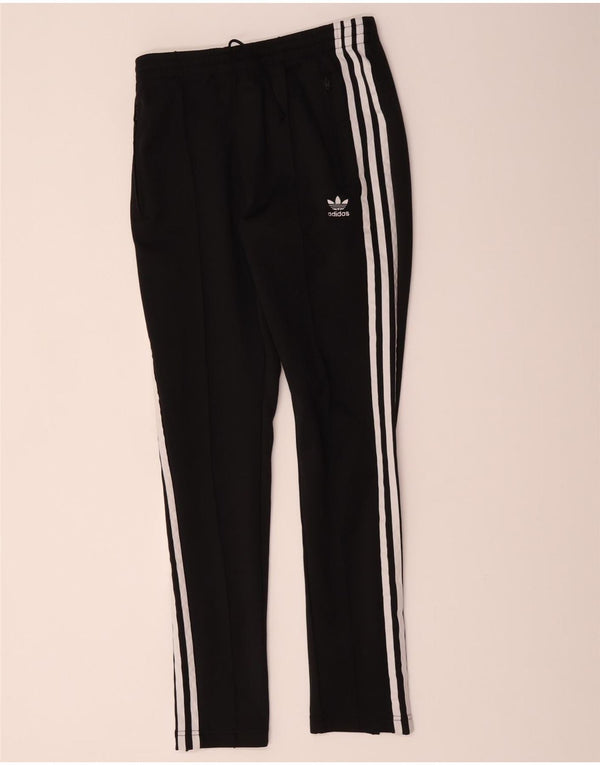 Adidas Womens Tracksuit Trousers UK 8 Small Black Polyester