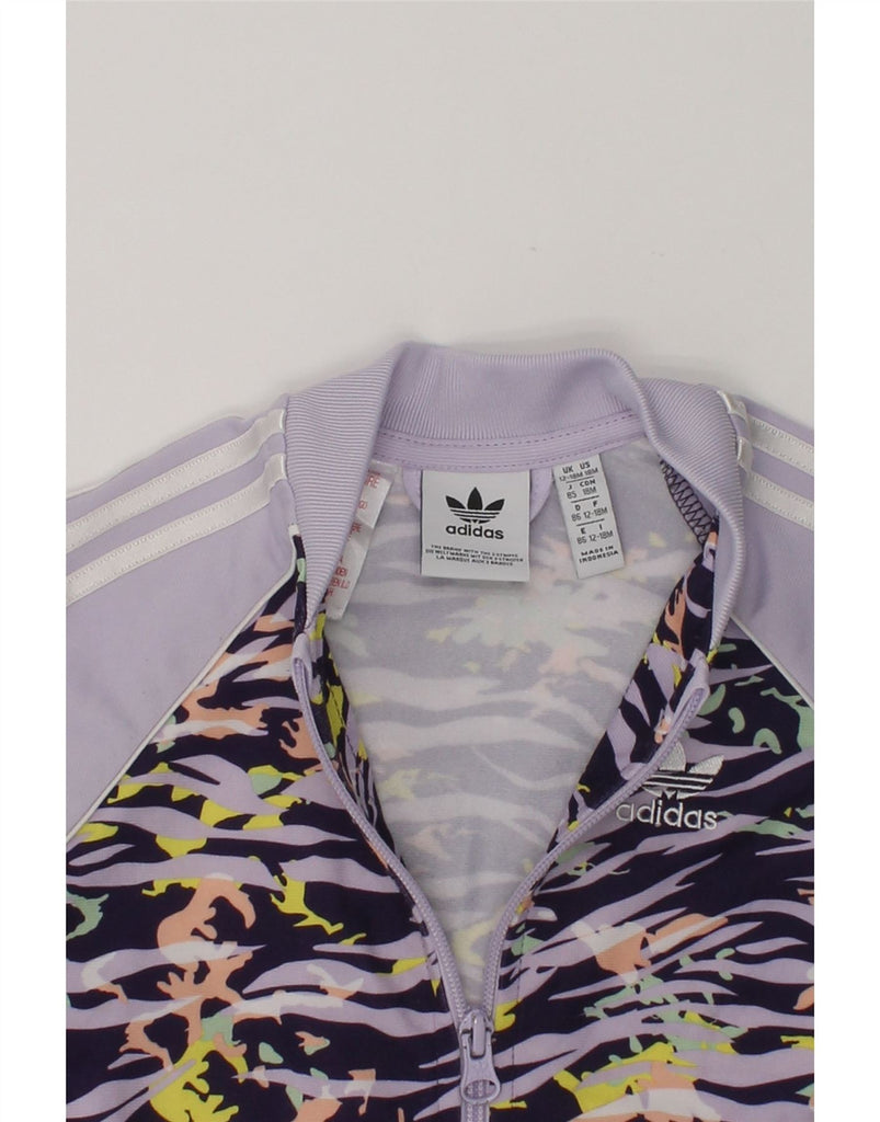 ADIDAS Baby Boys Tracksuit Top Jacket 12-18 Months Multicoloured | Vintage Adidas | Thrift | Second-Hand Adidas | Used Clothing | Messina Hembry 