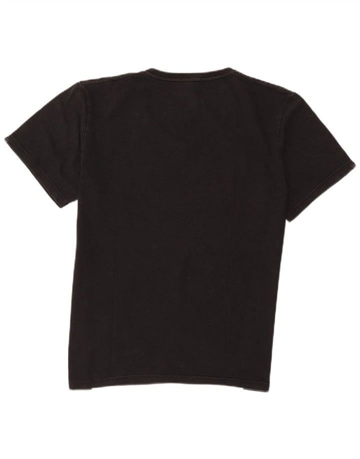 Paul Smith Mens Graphic T-Shirt Top Large Black Cotton