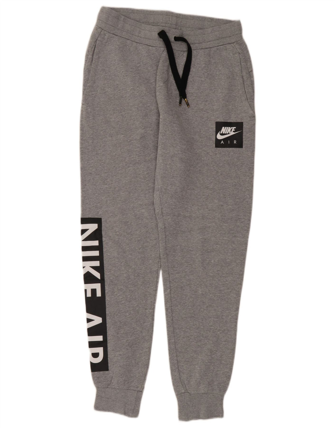 Nike Mens Graphic Tracksuit Trousers Joggers Small  Grey Colourblock