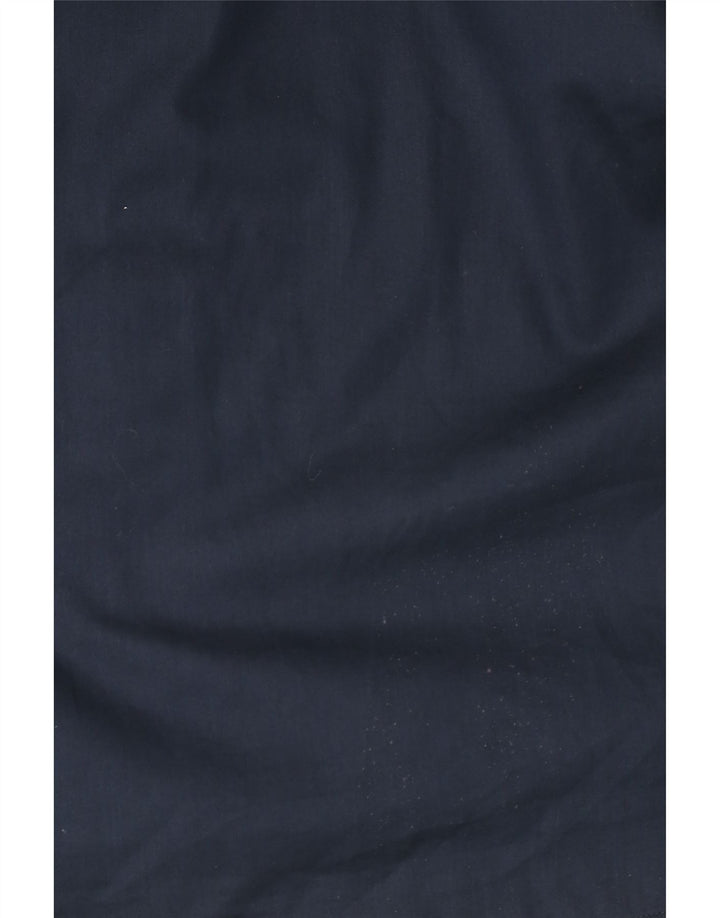 Prada Mens Shirt Size 16 Large Navy Blue Cotton