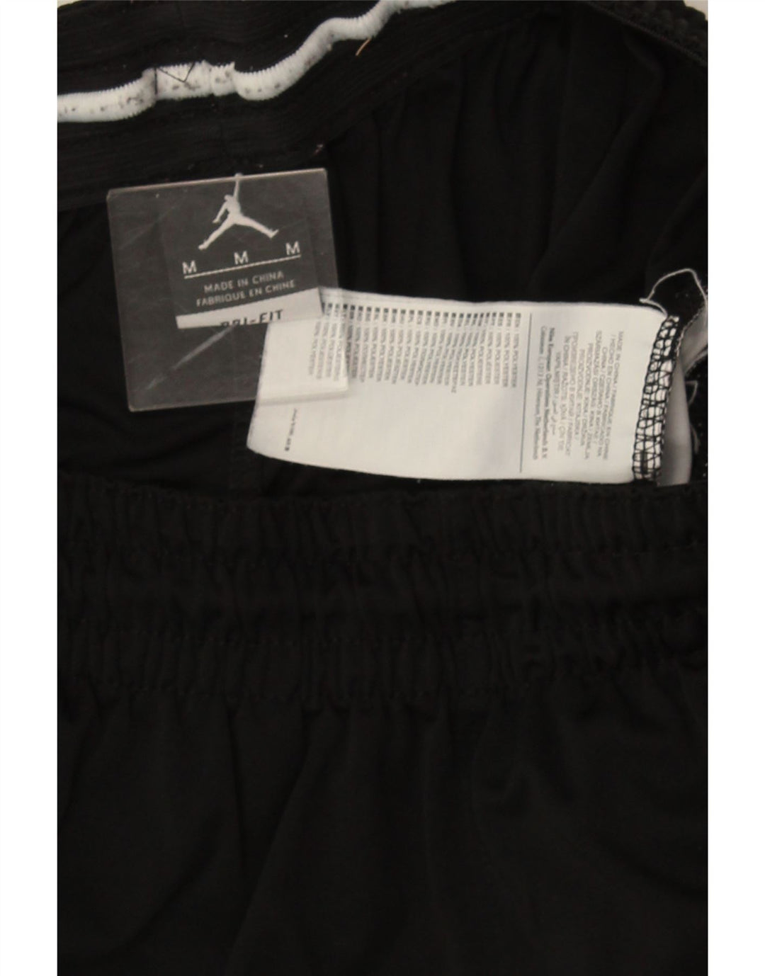 Jordan Mens Dri Fit Sport Shorts Medium  Black Colourblock Polyester
