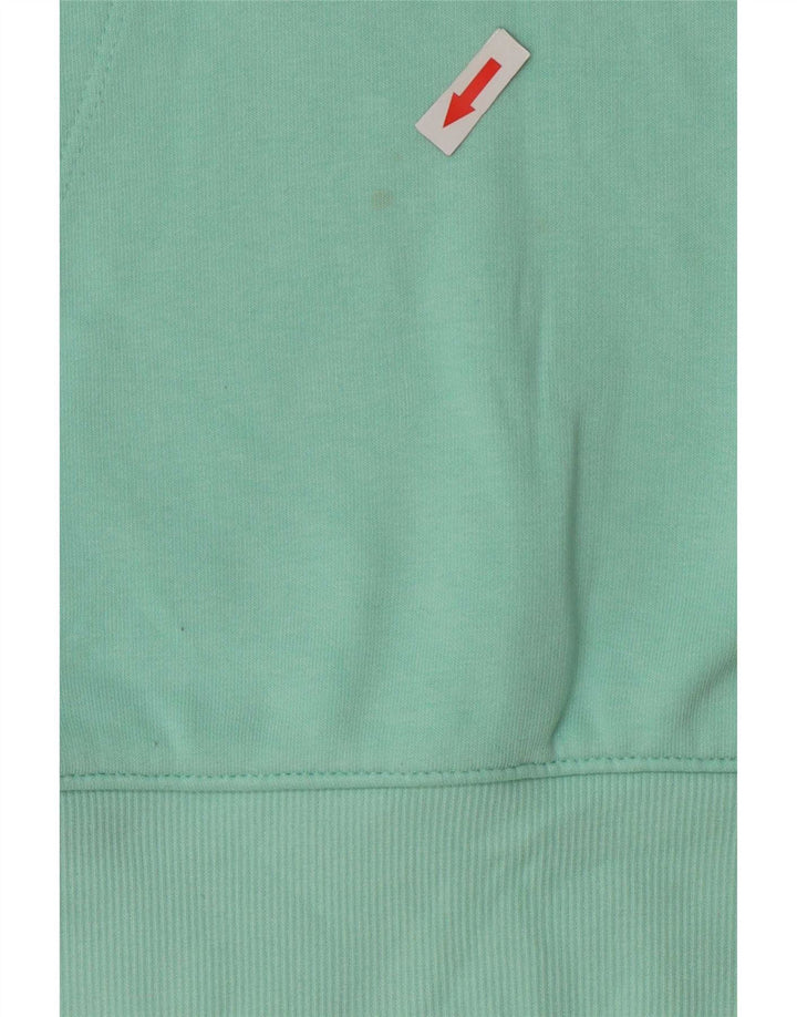 Champion Womens Hoodie Jumper UK 10 Small Turquoise