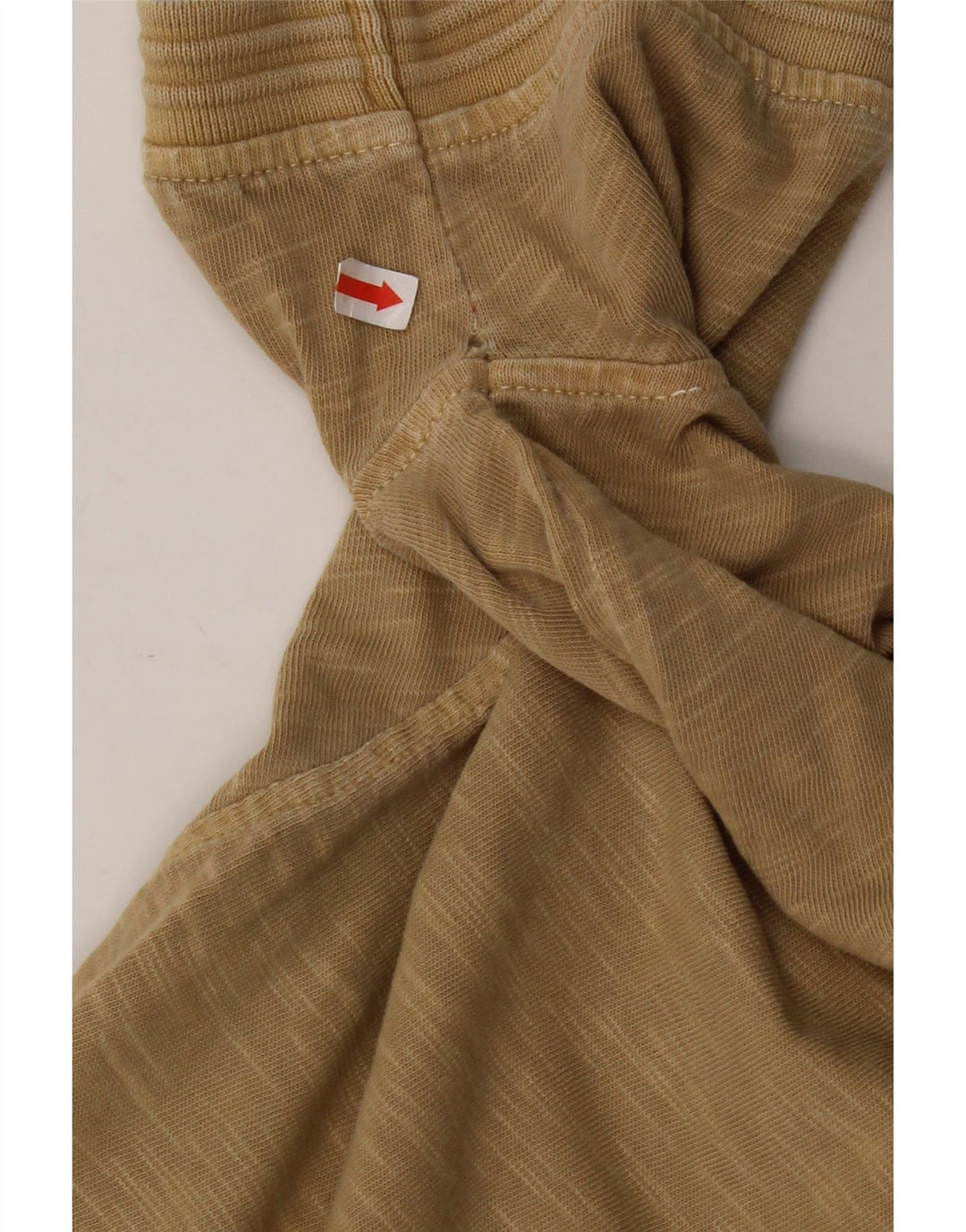 TOMMY HILFIGER Mens Coupe Ajustee Polo Shirt Medium Beige Flecked