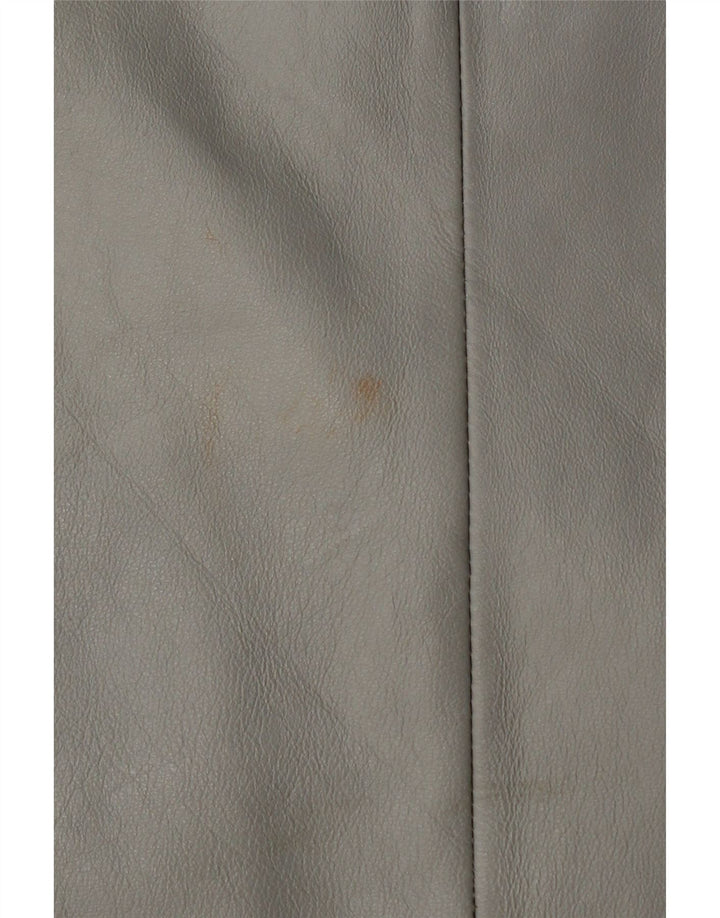 Vintage Womens Pencil Skirt W28 Medium Grey