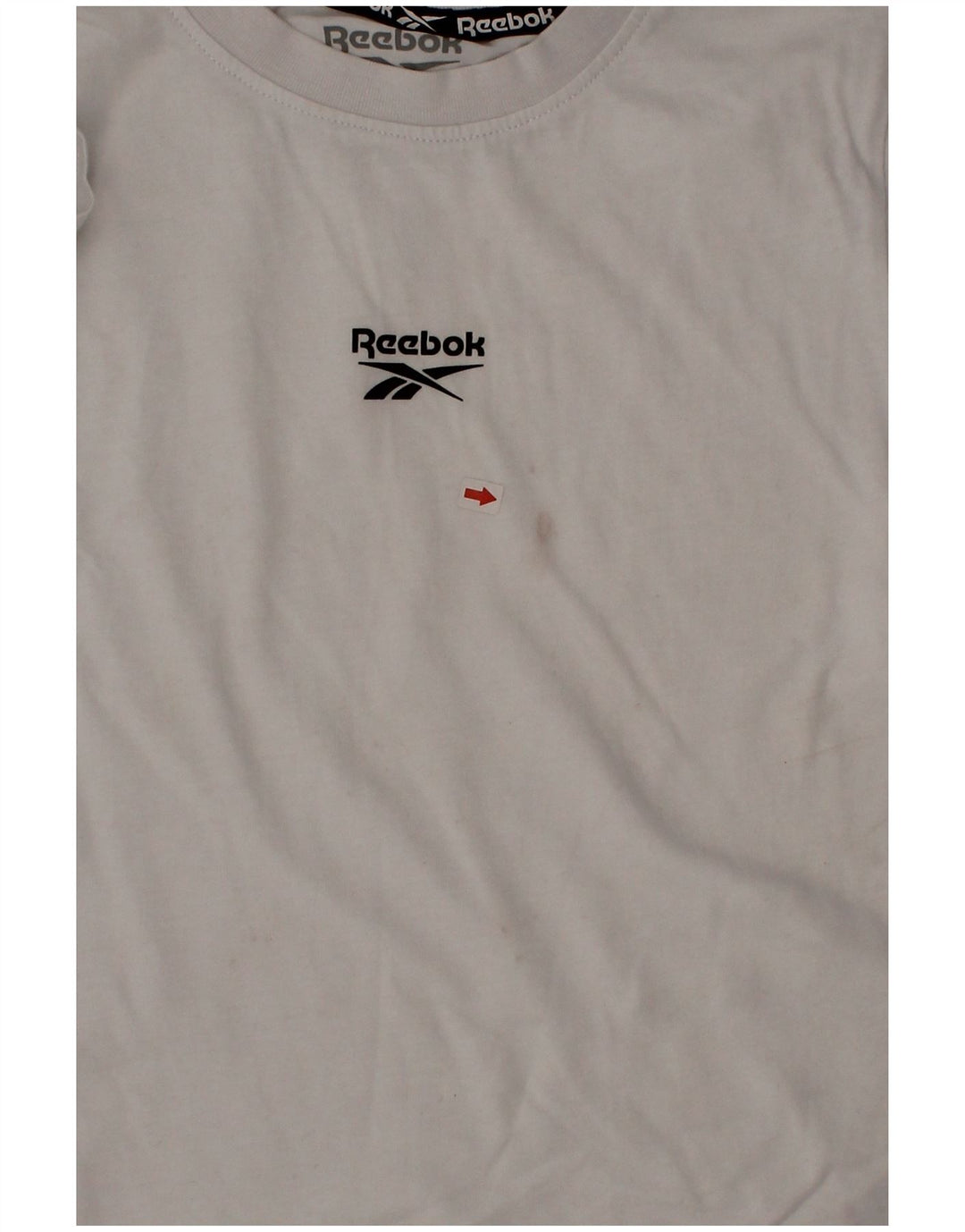 Reebok Boys Graphic T-Shirt Top 6-7 Years White Cotton