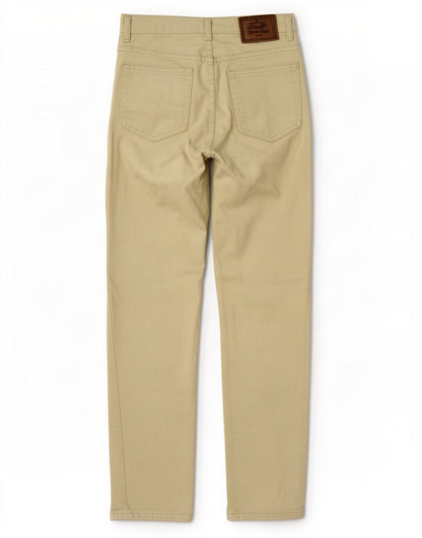Calvin Klein Womens Slim Jeans US 6 Medium W28 L31 Yellow Cotton