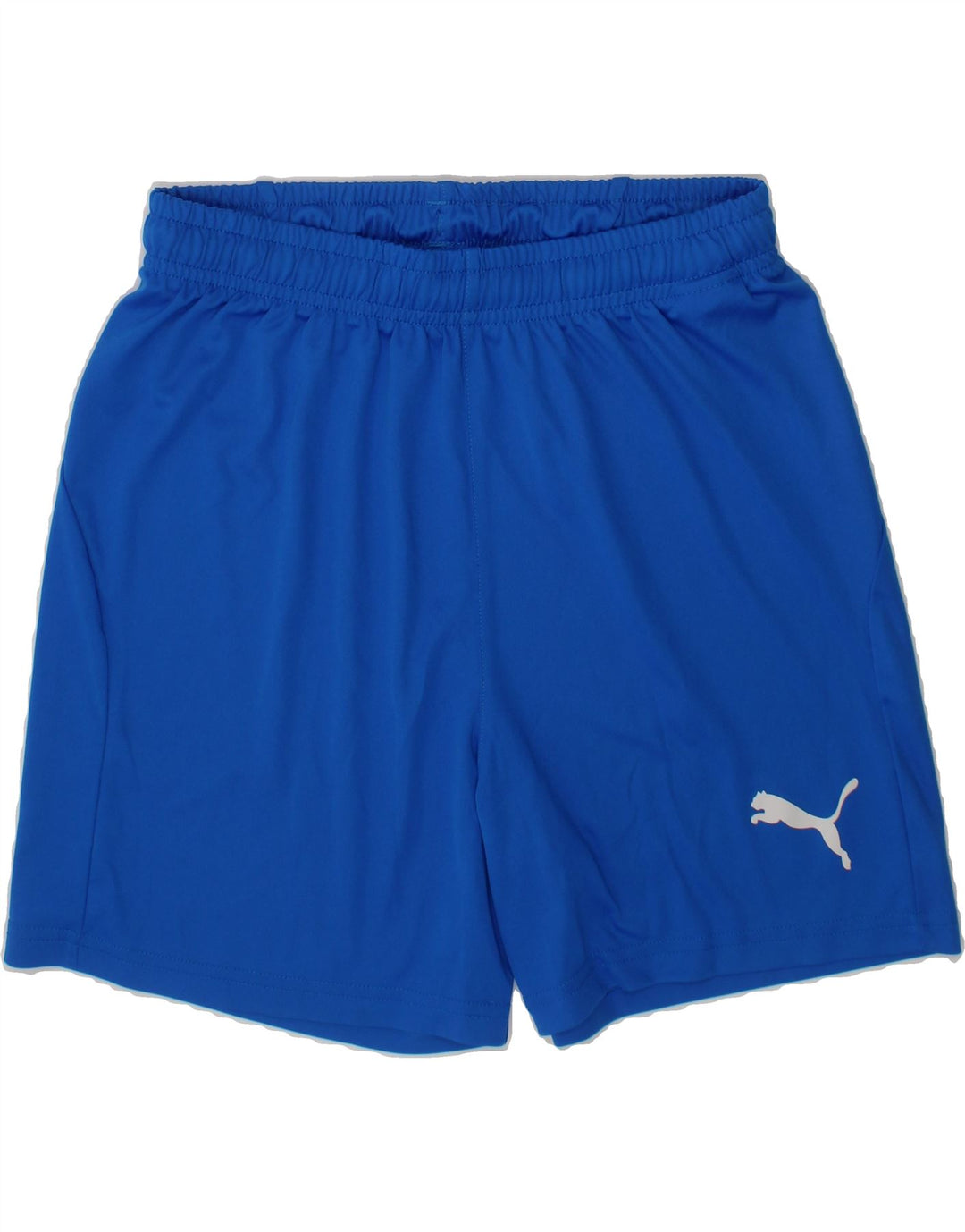 PUMA Boys Sport Shorts 13-14 Years XL Blue Polyester Vintage Puma and Second-Hand Puma from Messina Hembry 