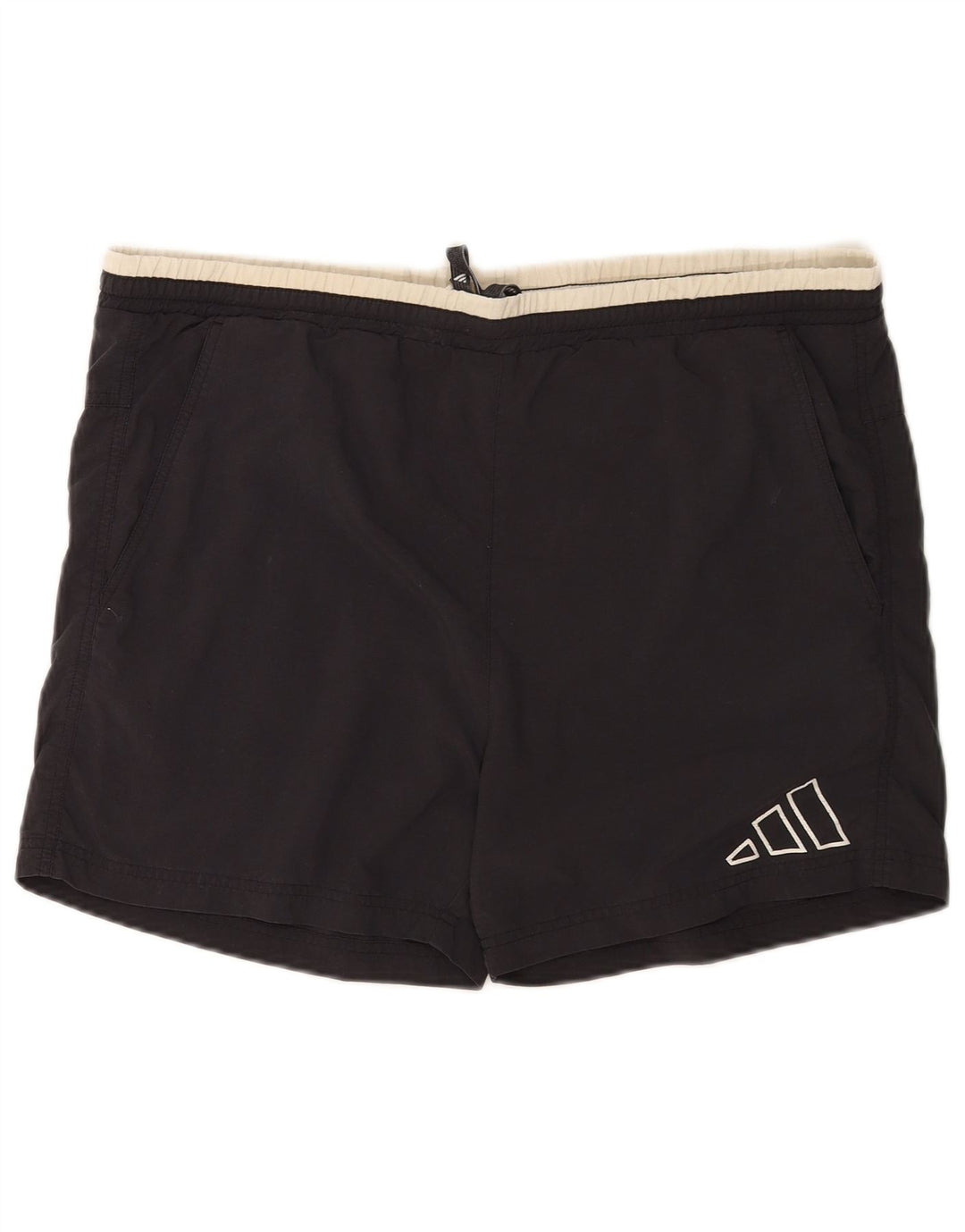 Adidas Mens Swimming Shorts Medium Black Polyester