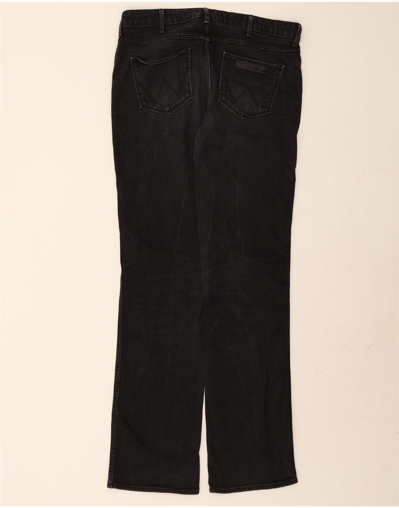 WRANGLER Womens Sara Straight Jeans W31 L34 Black Cotton Vintage Wrangler and Second-Hand Wrangler from Messina Hembry 