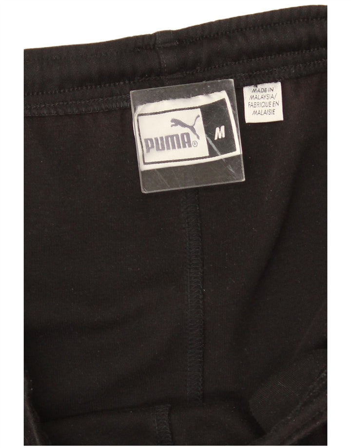 Puma Mens Tracksuit Trousers Medium  Black Colourblock