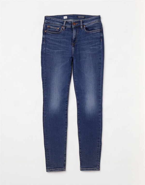 Tommy Hilfiger Womens Venice HW Skinny Jeans W28 L32 Blue Cotton