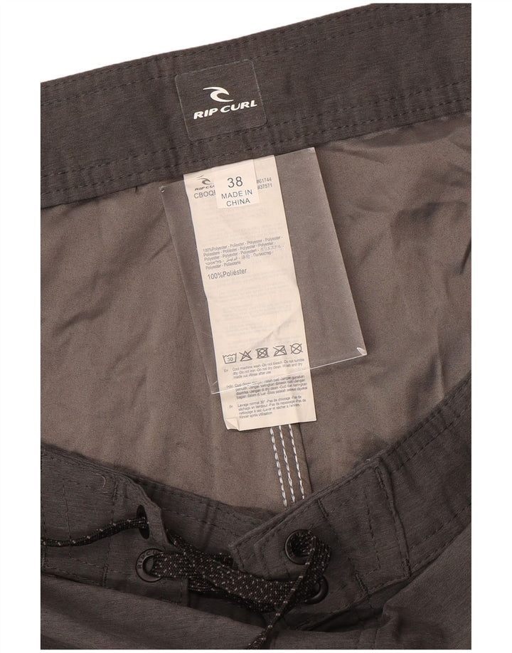 Rip Curl Mens Swimming Shorts XL Grey Polyester