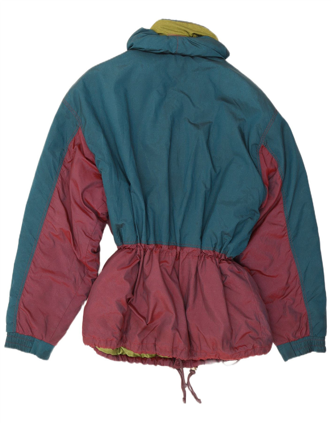Silvy Mens Hooded Ski Jacket IT 52 XL Blue Colourblock Polyester