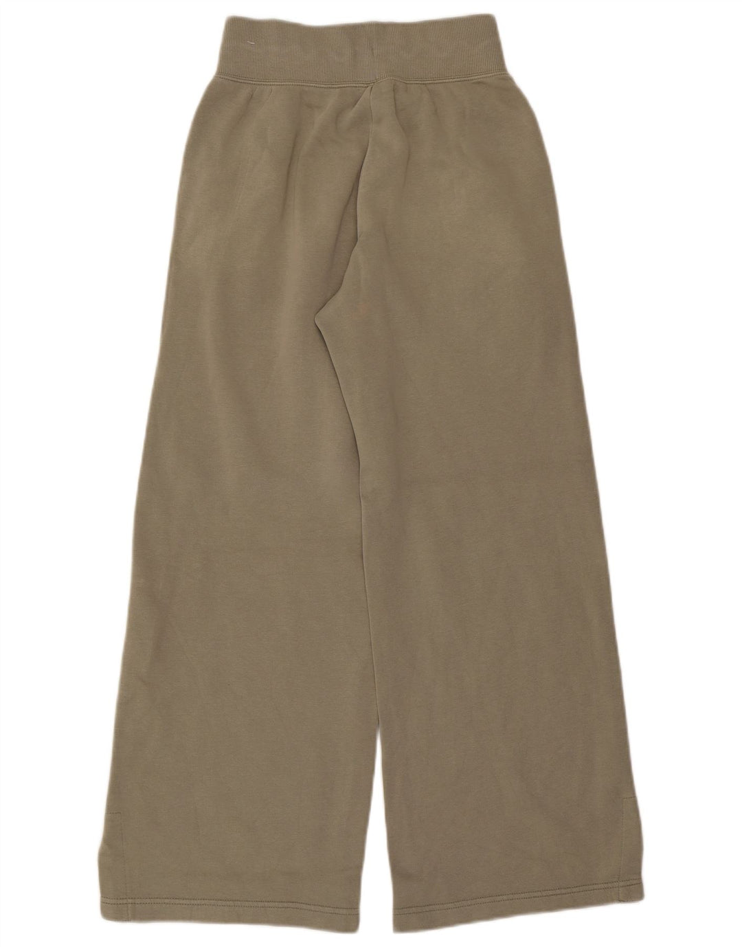 Nike Womens Tracksuit Trousers UK 10 Small Khaki Cotton