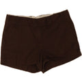 J. CREW Womens Classic Chino Shorts US 6 Medium W32 Brown Vintage J. Crew and Second-Hand J. Crew from Messina Hembry 
