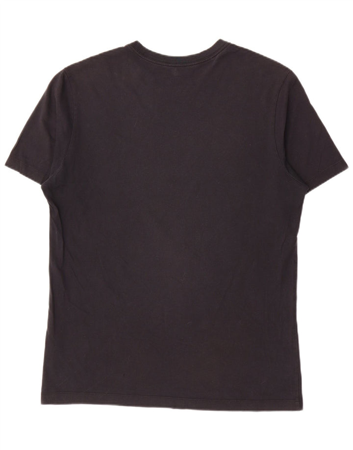 Jordan Mens Graphic T-Shirt Top Medium Black Cotton