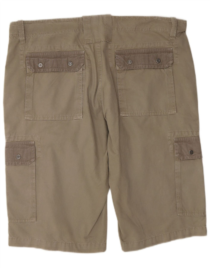 Jey Coleman Mens Cargo Shorts W36 Large Beige